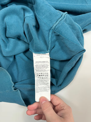 Stone Island Turquoise Hoodie