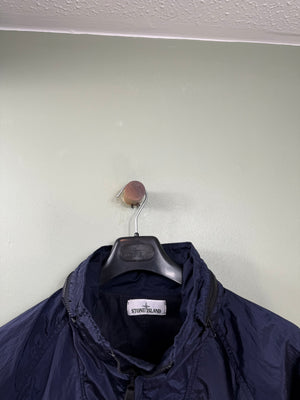 Stone Island Navy Nylon Metal Watro Jacket