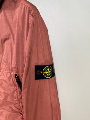 Stone Island Copper Crinkle Reps Parka Jacket
