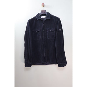Stone Island Black Corduroy Overshirt