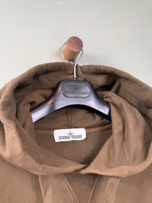 Stone Island Khaki Hoodie