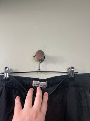 Stone Island Black RE-T Cargo Bottoms