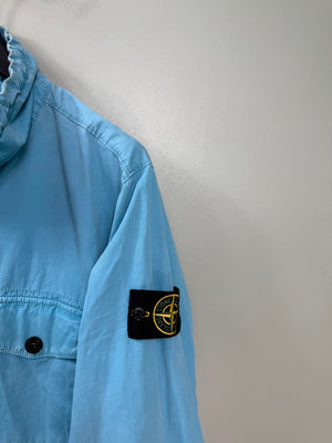 Stone Island Aqua Blue Smock