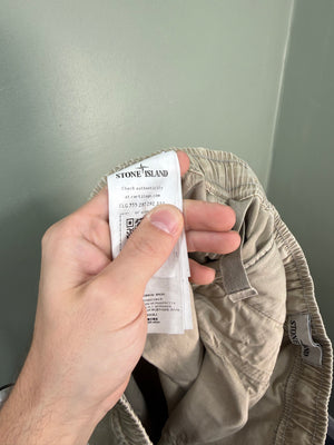 Stone Island Beige RE-T Cargo Bottoms