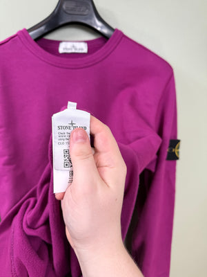 Stone Island Purple Jumper