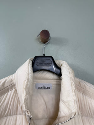 Stone Island Beige Seamless Tunnel Down Jacket