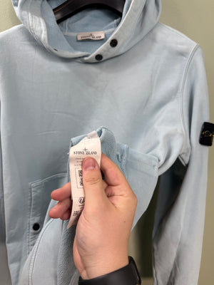 Stone Island Baby Blue Hoodie