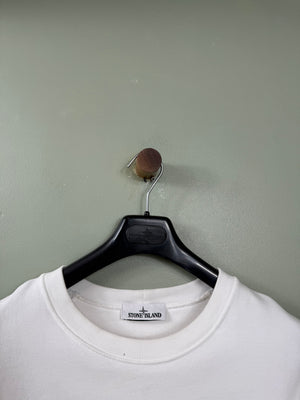 Stone Island White Jumper