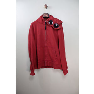 C.P. Company Red Goggle Hoodie