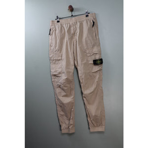 Stone Island Beige RE-T Cargo Bottoms