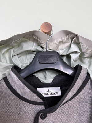Stone Island Light Grey Reflective Weave Jacket
