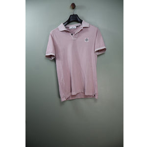 Stone Island Pink Slim Fit Polo