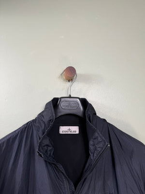 Stone Island Navy Crinkle Reps Jacket