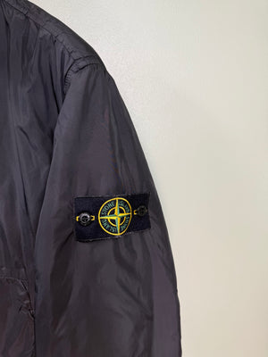 Stone Island Black Crinkle Reps Jacket