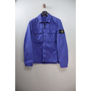 Stone Island Blue Overshirt