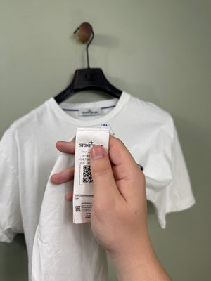 Stone Island White T-Shirt