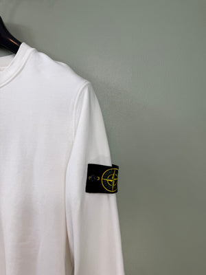 Stone Island White Jumper