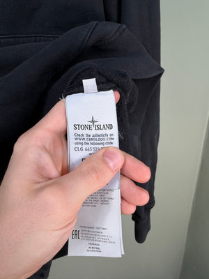 Stone Island Black Hoodie