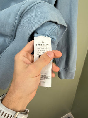 Stone Island Blue Hoodie