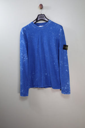 Stone Island Blue Ovo Dye Jumper