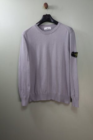Stone Island Grey Knit Jumper