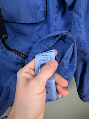 Stone Island Blue Overshirt