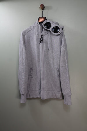 C.P. Company Grey Goggle Hoodie