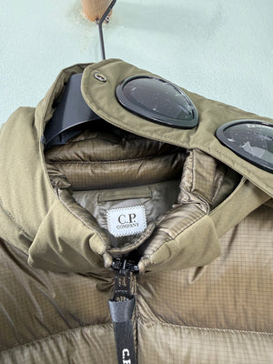 C.P. Company Khaki D.D Shell Down Knit Jacket