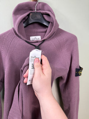Stone Island Purple Smock Hoodie