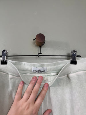 Stone Island Pastel Green Shorts