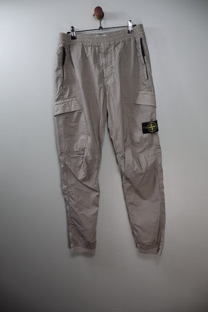 Stone Island Beige RE-T Cargo Bottoms