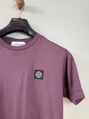 Stone Island Burgundy T-Shirt