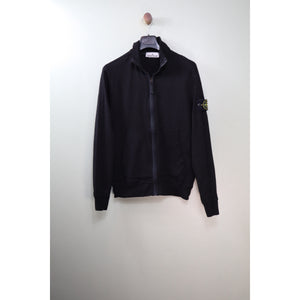 Stone Island Black Zipped Jumper