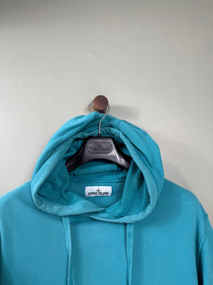 Stone Island Aqua Blue Hoodie