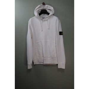 Stone Island White Hoodie