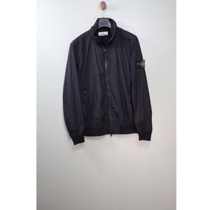 Stone Island Black Crinkle Reps Jacket