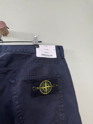 Stone Island Navy RE-T Chino Bottoms