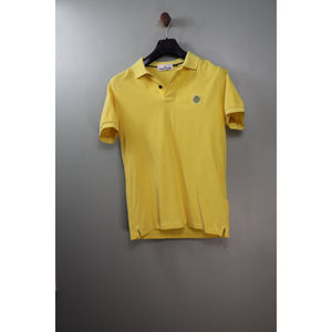 Stone Island Yellow Slim Fit Polo