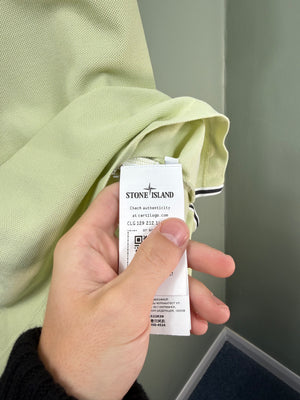 Stone Island Pastel Green Polo Shirt