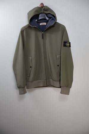 Stone Island Khaki Soft Shell Jacket