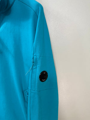 C.P. Company Aqua Blue 1/4 Zip Jumper