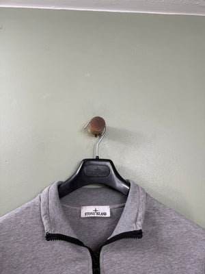 Stone Island Grey 1/4 Zip Jumper