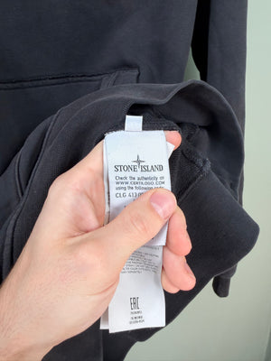 Stone Island Black Hoodie