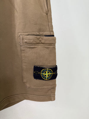 Stone Island Khaki Shorts