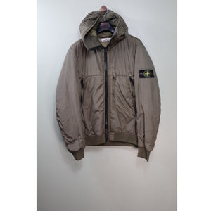 Stone Island Khaki Crinkle Reps Jacket