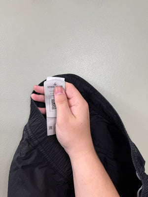 Stone Island Black RE-T Cargo Bottoms