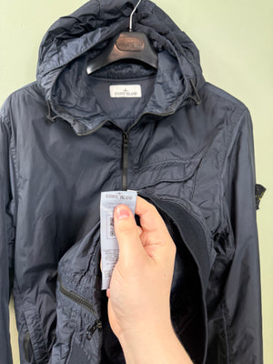 Stone Island Navy Crinkle Reps Primaloft Jacket
