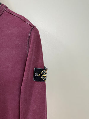 Stone Island Burgundy Frost Jumper