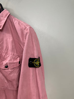 Stone Island Pink Overshirt