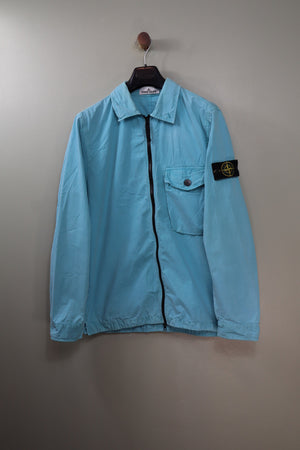 Stone Island Aqua Blue Overshirt